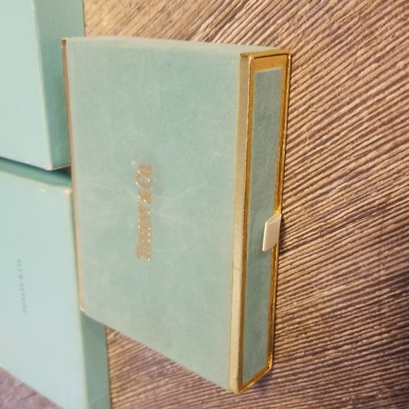 Tiffany & Co. Double Deck of Playing Cards Tiffany Blue Green Grey Velvet Box - Picture 11 of 16